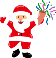 elemento de navidad santa claus png