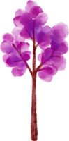 waterverf boom element png