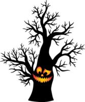 Baum-Halloween-Horror-Hintergrund png