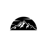 Mountain icon vector design templates