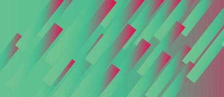 abstract green layers background vector