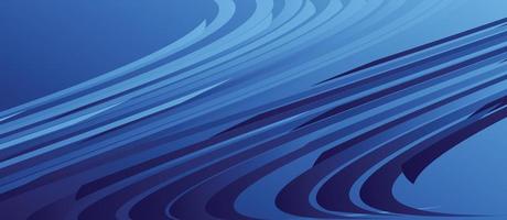 Abstract header with blue layers above each other. Modern design banner for your business. Vector illustration with oblique stripes and lines