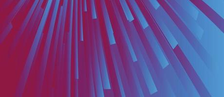 blue and Abstract red layers banner background vector