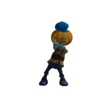 zucca mostro posa Halloween png