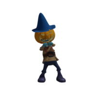 zucca mostro posa Halloween png