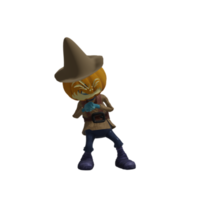 zucca mostro posa Halloween png