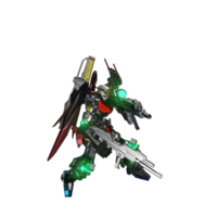 pose de ataque mecha png