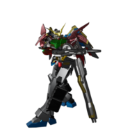 Robot attack pose png