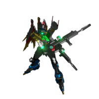 pose de ataque mecha png