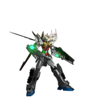 Mecha attack pose png