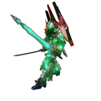 Mecha-Angriffspose png