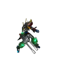 mecha listo para atacar png