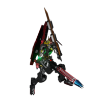 Mecha-Angriffspose png