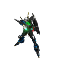 pose de ataque mecha png