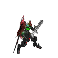 Mecha-Angriffspose png