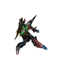 Mecha zum Angriff bereit png