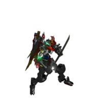 pose de ataque mecha png