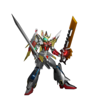 Mecha attack pose png