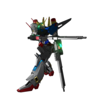 Robot attack pose png