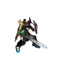 Mecha zum Angriff bereit png