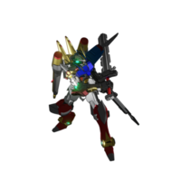 pose de ataque mecha png