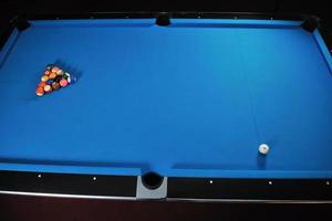 billiard balls view photo