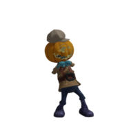 pompoen monster superster halloween png