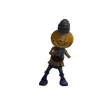 Pumpkin monsters dancing png