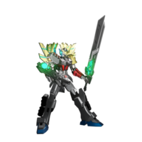 Mecha-Angriffspose png