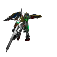 Mecha-Angriffspose png