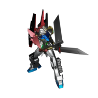 Mecha prêt à attaquer png