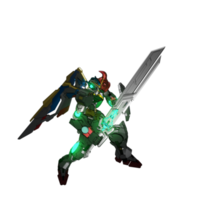 Mecha-Angriffspose png