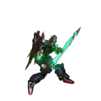 Mecha zum Angriff bereit png