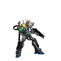 Robot attack pose png