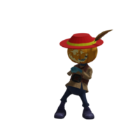 zucca mostro superstar Halloween png