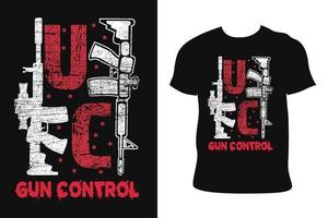 GUN T-SHIRT DESIGN. GUN T-SHIRT. Gun t-shirt free Vector. vector