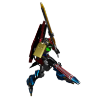 Mecha zum Angriff bereit png