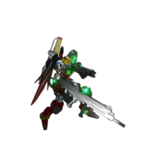 mecha redo till ge sig på png