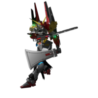 Roboterangriffspose png