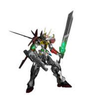 Mecha attack pose png