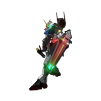 Mecha-Angriffspose png