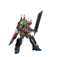 Mecha zum Angriff bereit png