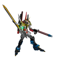 Mecha zum Angriff bereit png