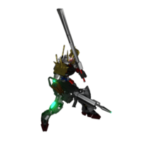 Mecha-Angriffspose png