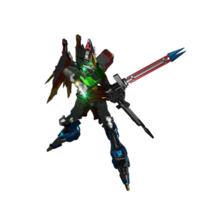 Mecha prêt à attaquer png