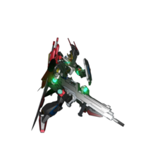 Mecha attack pose png