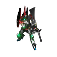 Mecha zum Angriff bereit png