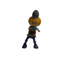 citrouille monstres halloween png