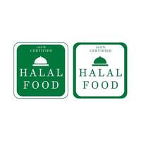 icono halal. moderno icono halal de vector lineal plano moderno sobre fondo blanco de la colección de religión de línea delgada.