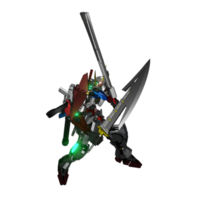 Mecha-Angriffspose png